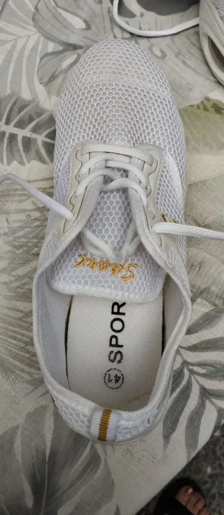 Zapatillas de baile blancas