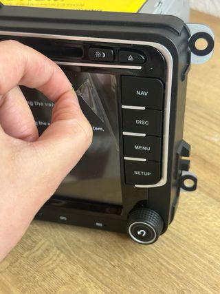 Radio de coche con pantalla para Volkswagen