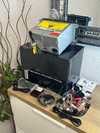 Radio de coche con pantalla para Volkswagen