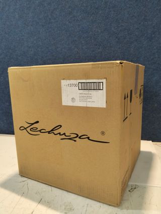 Maceta LECHUZA Canto Stone Low 30 Gris Piedra