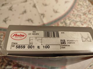 Sujetador Anita Negro