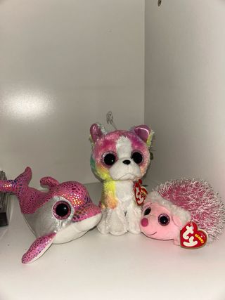 Peluche Ojos Saltones (Poodle, Gato, Mono)