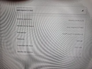 Acer Aspire C27-865 All-in-One