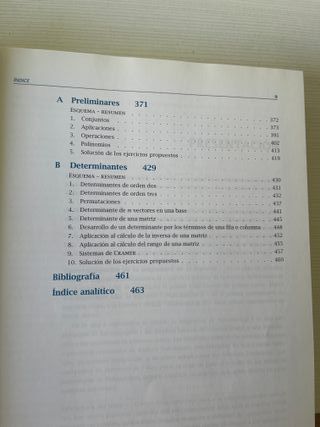 ALGEBRA LINEAL PARA ADMINISTRACION Y DIRECCION ...