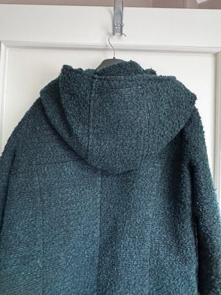 Cappotto donna verde scuro, taglia M (Italia)