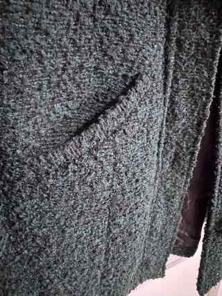 Cappotto donna verde scuro, taglia M (Italia)