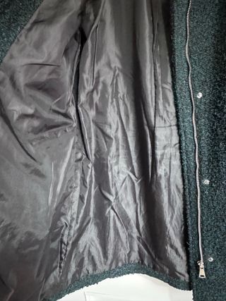 Cappotto donna verde scuro, taglia M (Italia)