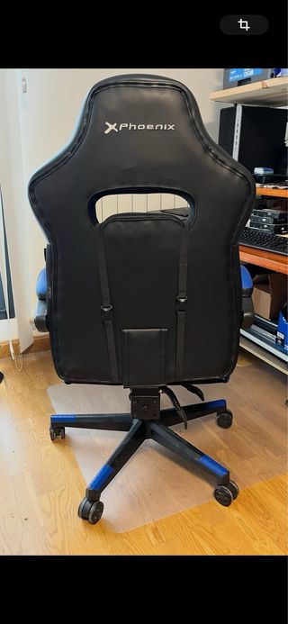 Silla Gaming Phoenix Negra y Azul