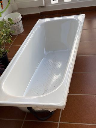 Bañera blanca acrílica 0,70x1,70