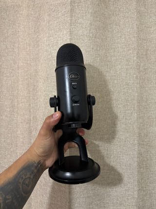 Micrófono Blue Yeti Negro