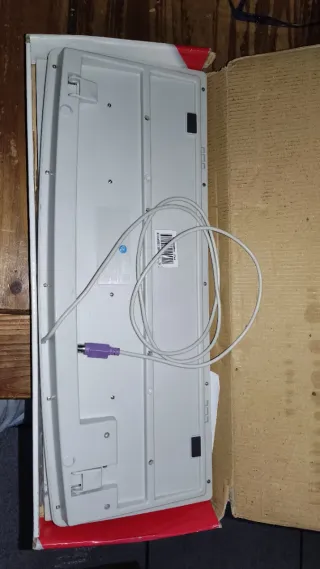 Teclado Multimedia Soyntec Beige/Blanco