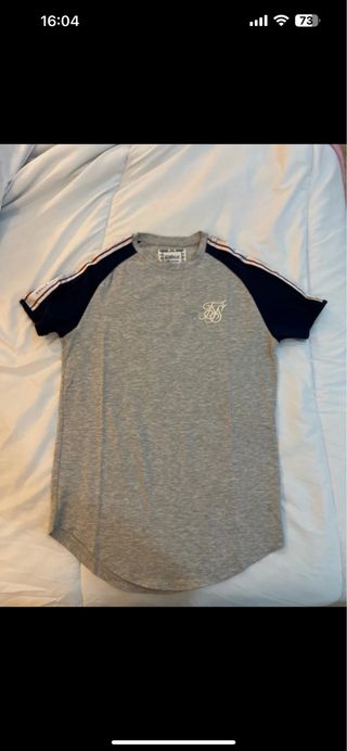 Camiseta SikSilk Gris Talla S