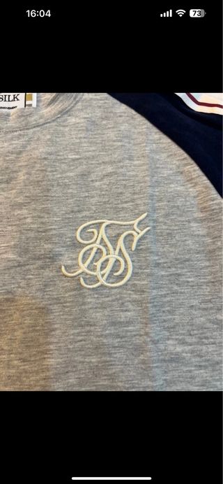 Camiseta SikSilk Gris Talla S