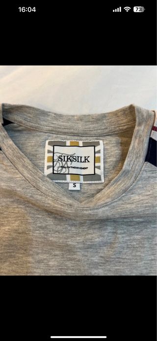 Camiseta SikSilk Gris Talla S
