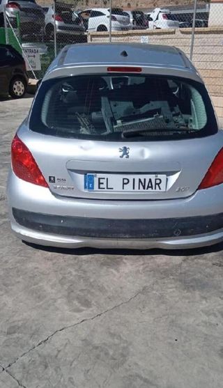 Peugeot 74161 bandeja trasera 9650195220 207 1.4 g