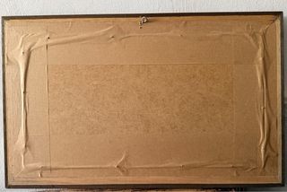 Pareja de cuadros de Londres firmados.