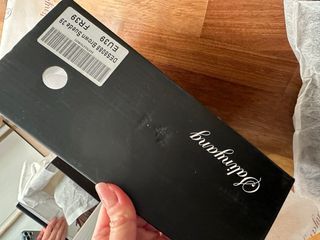 Stivali marroni con frange