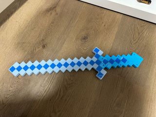 Espada Minecraft Diamante Plástico