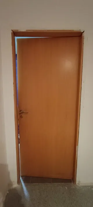 3 Puertas interior madera y rechapadas con haya