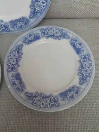 Lote 3 Platos Ironstone,antiguos.