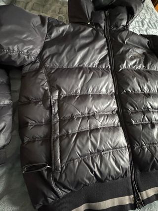 Cazadora Slam Gris con Capucha