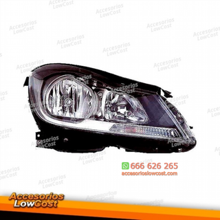 FARO DELANTERO DERECHO MERCEDES W204 CLASE C (10-