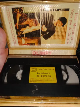 Lote 4 VHS Terror Culto