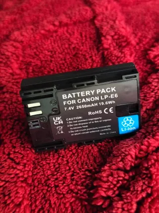 Batteria LP-E6 per Canon