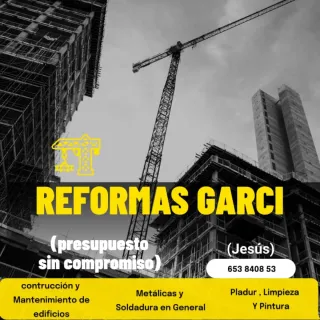 Limpieza y mantenimiento de edificios,casas etc...