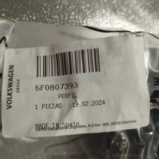 Soporte paragolpes trasero Seat leon