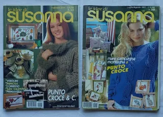 18 riviste "Le idee di Susanna" ricamo