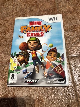 Juego Big Family Wii Nintendo