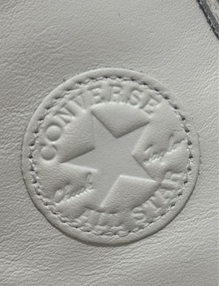 Botas Converse Piel Blanca Talla 36.5 Nueva unisex