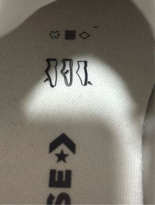 Botas Converse Piel Blanca Talla 36.5 Nueva unisex