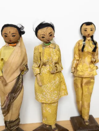 Muñecas Malasia Artesanales