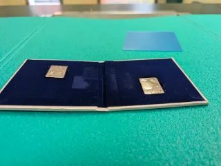 Medaglia Lira 1946 laminata in argento