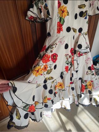 traje flamenca de Aurora Gaviño, edicion limitada