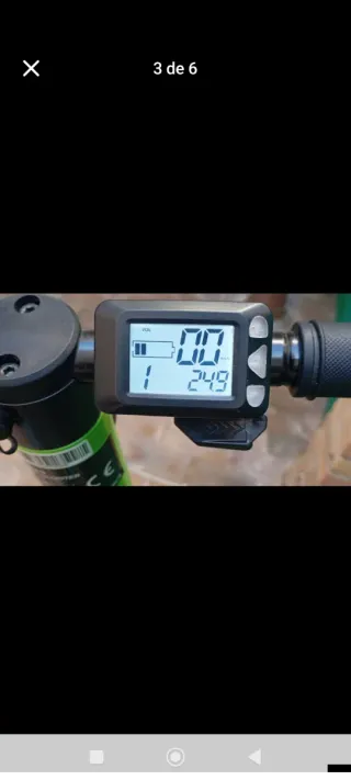 Patinete Eléctrico Leotron Energya Verde