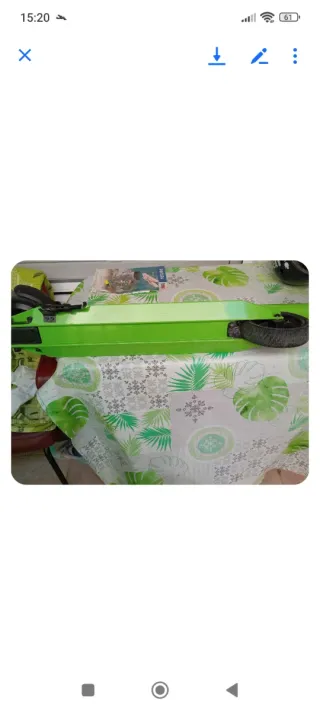 Patinete Eléctrico Leotron Energya Verde