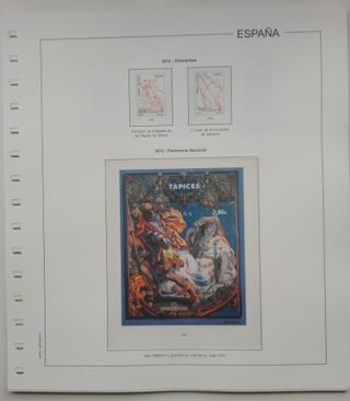 SUPLEMENTO EDIFIL 2012 SELLOS ESPAÑA ESTCH.TRANSP.