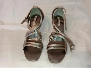 Sandali Dakota tacco 6cm Argento n. 40