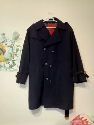 Gabardina clásica hombre