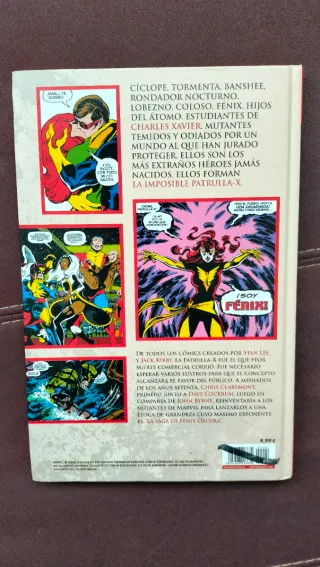 Cómic La Patrulla X. La saga de Fénix oscura.