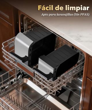 Freidora de Aire Doble Cesta 2600W SIN ABRIR