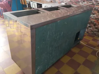 Arca frigorífica em aço inoxidável