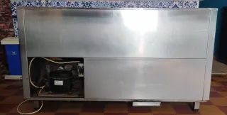 Arca frigorífica em aço inoxidável