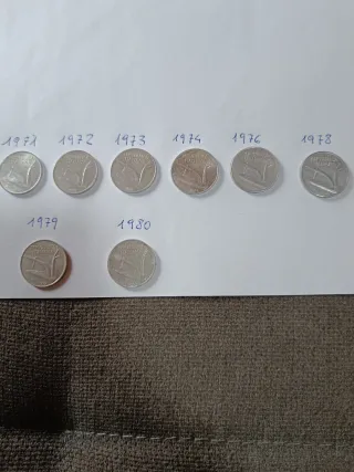 Lotto 10 Lire Spiga Monete Rare