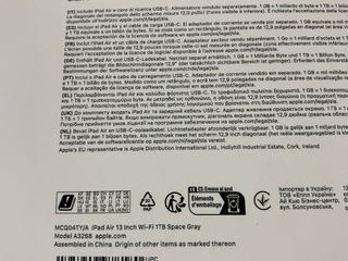 iPad Air 13 M3 1TB Gris Wifi