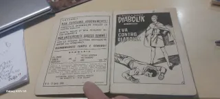 Diabolik inediti originali anno 1968