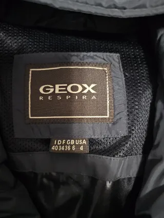 Plumífero Geox Negro Mujer Talla 36/S